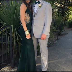 Faviana Emerald Deep Green Prom Dress